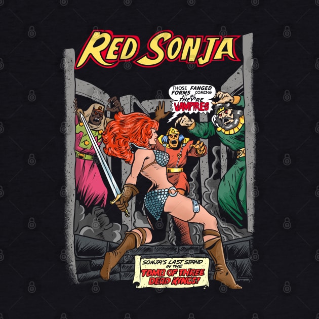 Red Sonja Cover by OniSide